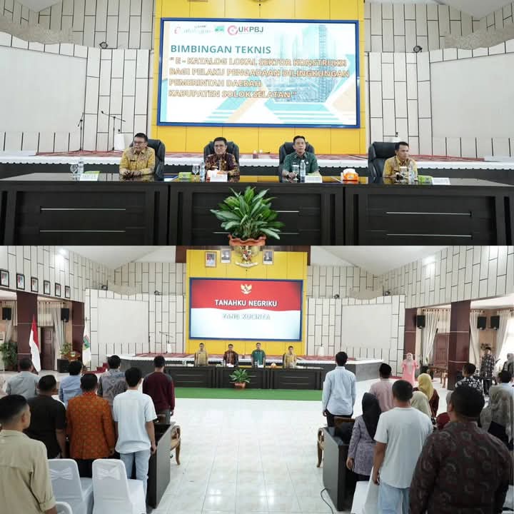 Pemerintah Kabupaten Solok Selatan Gelar Bimtek E-katalog Lokal Sektor Konstruksi