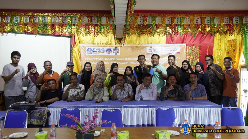 UNP Lakukan Pembinaan PPID Nagari VII Koto Talago Kabupaten Limapuluh Kota