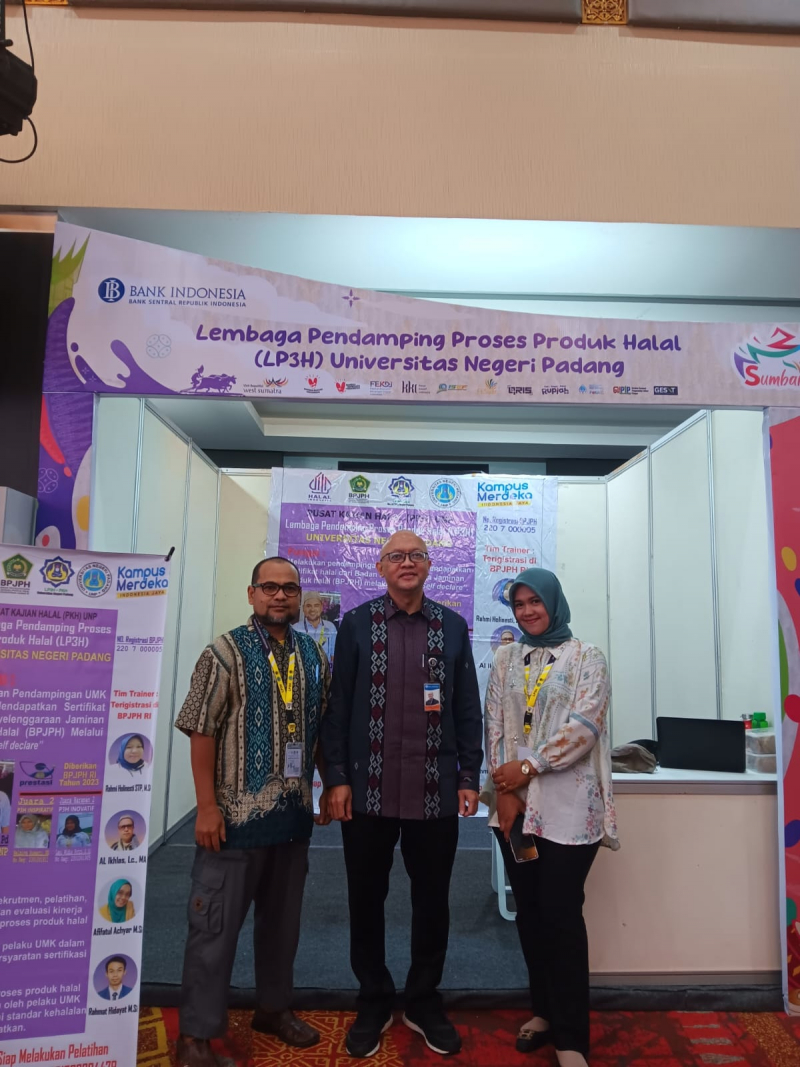 Universitas Negeri Padang Diapresiasi Bank Indonesia atas Partisipasi dalam SumbarCreatifest 2024