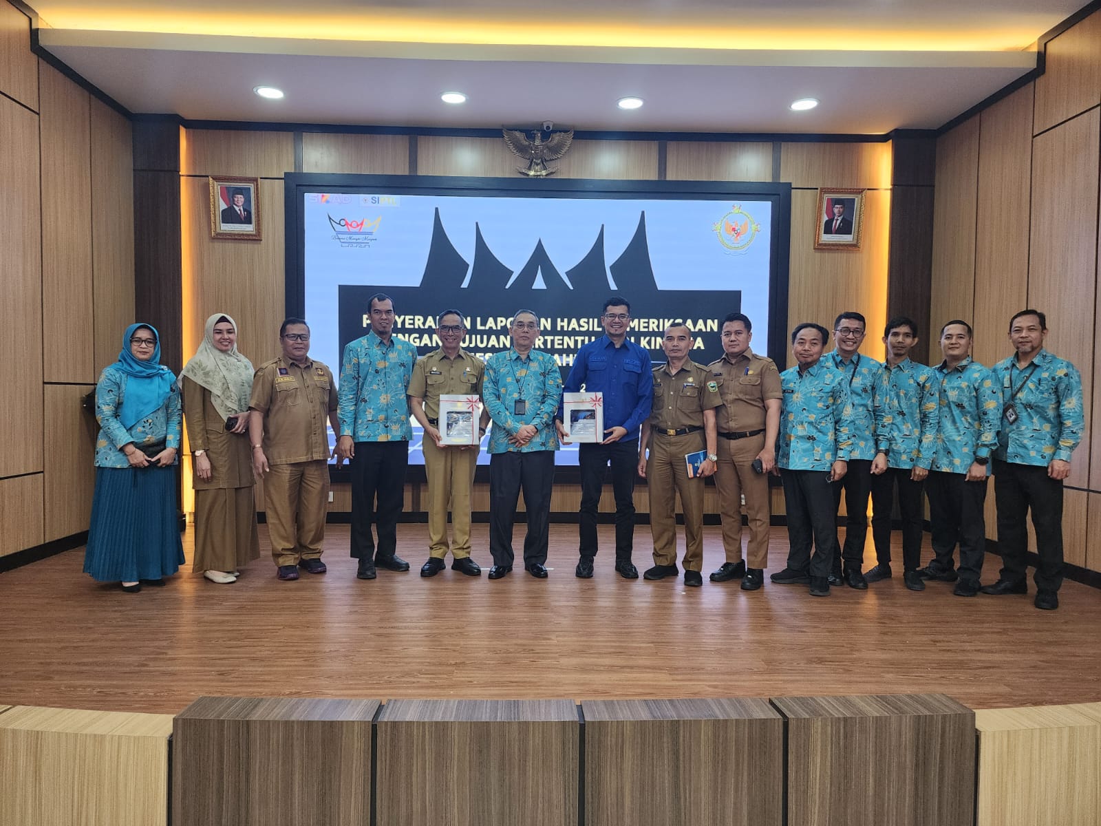 Pemerintah Kabupaten Solok Terima Laporan Hasil Pemeriksaan dari BPK RI Perwakilan Sumbar