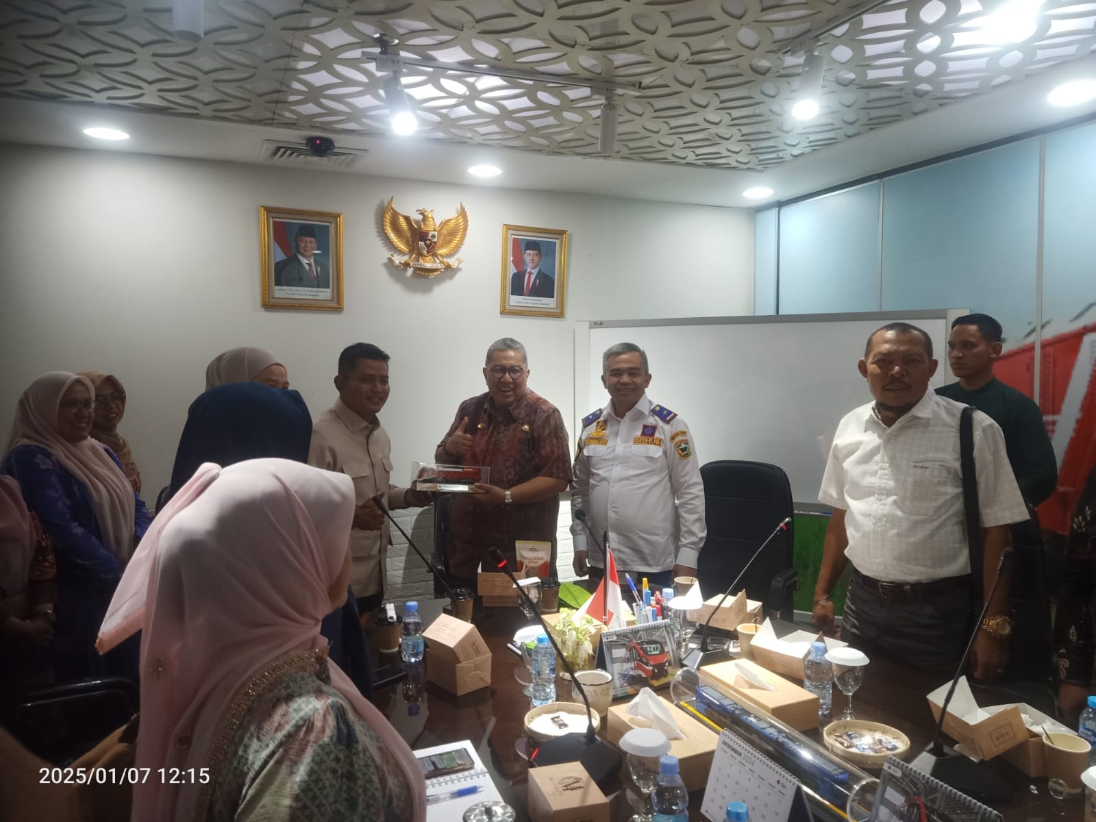 Wakil Bupati Solok Jon Firman Pandu Kunjungi Kementrian Perhubungan Republik Indonesia