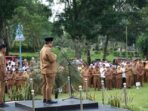 Ahmad Fadly Pimpin Apel Gabungan Pememerintah Kabupaten Tanah Datar Ahmad Fadly Pimpin Apel Gabungan Pememerintah Kabupaten Tanah Datar
