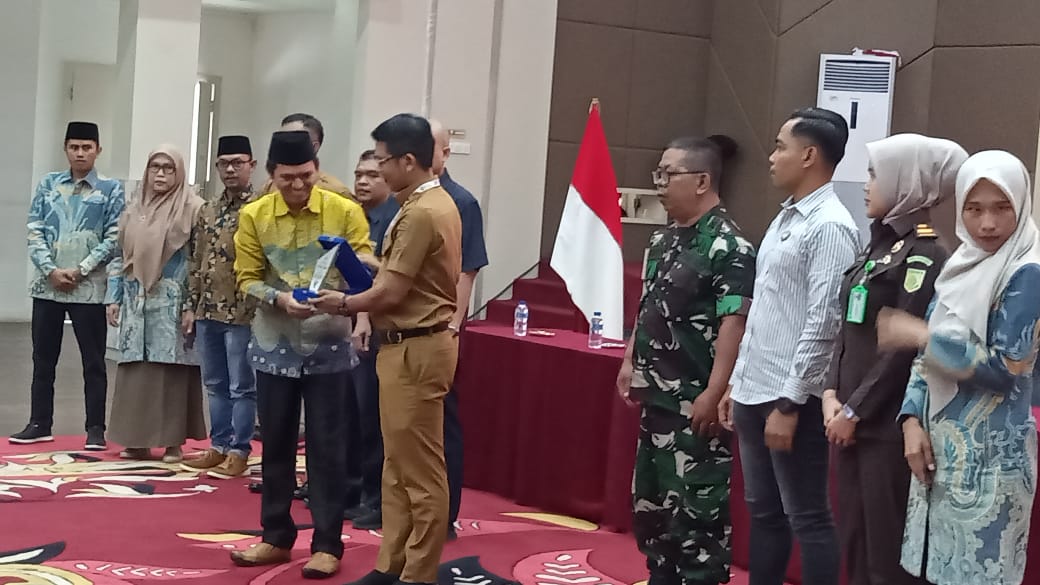 KPU Dharmasraya Gelar Evaluasi Kegiatan Penyelenggaraan Pilkada 2024