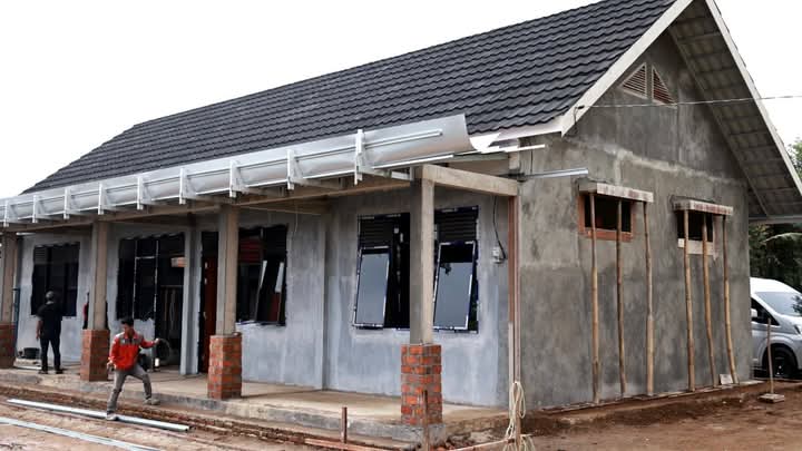 MRPTNI Bangun Gedung Baru SDN 11 Lawang Mandahiling