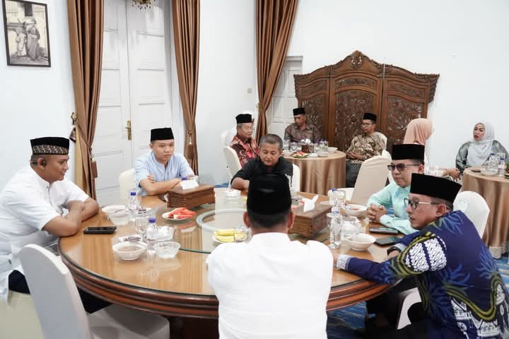 Bupati Tanah Datar Eka Putra Rapat Koordinasi Bersama Forkopimda