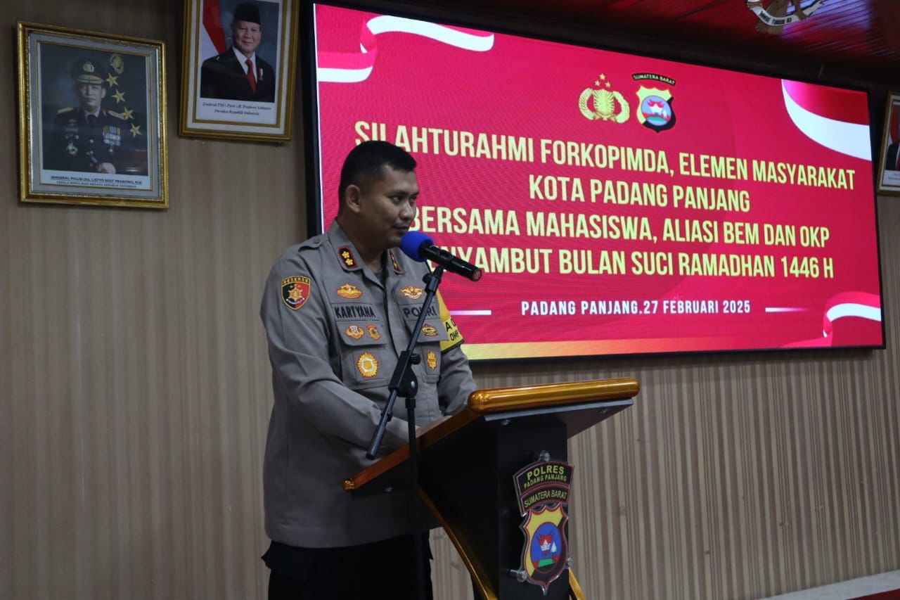 Kapolres Kartyana Widyarso Wardoyo Putro Ajak Elemen Masyarakat Ciptakan Kondusifitas Ramadhan