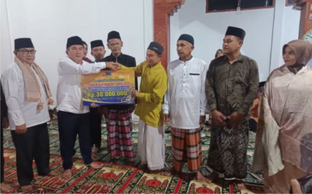 Martius Imbau Masyarakat Dukung Program Pemerintah Kabupaten Solok Selatan