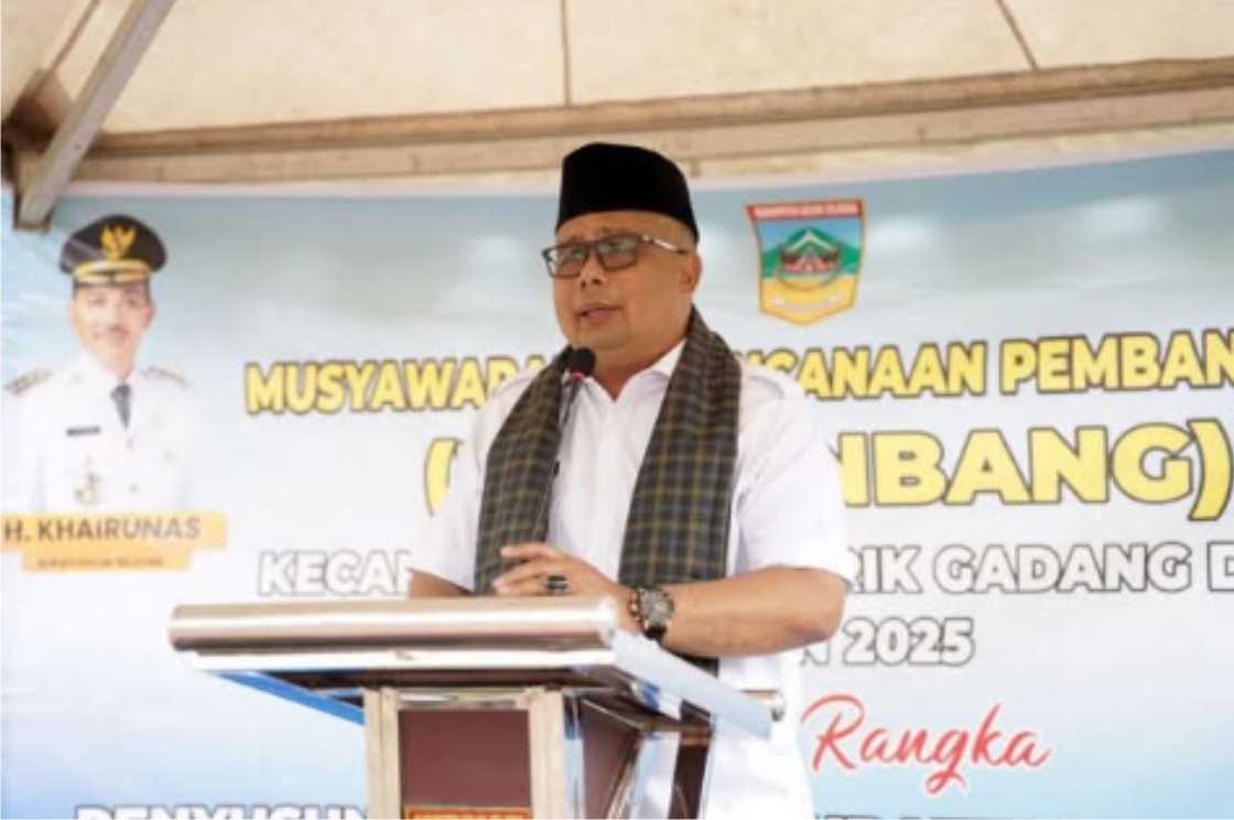 Musrenbang Koto Parik Gadang Diateh Tampung Usulan Pembangunan Berkelanjutan di Solok Selatan