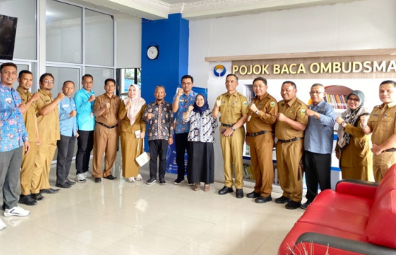 Pemerintah Kabupaten Solok Kunjungi Ombudsman Sumbar Tingkatkan Pelayanan Publik