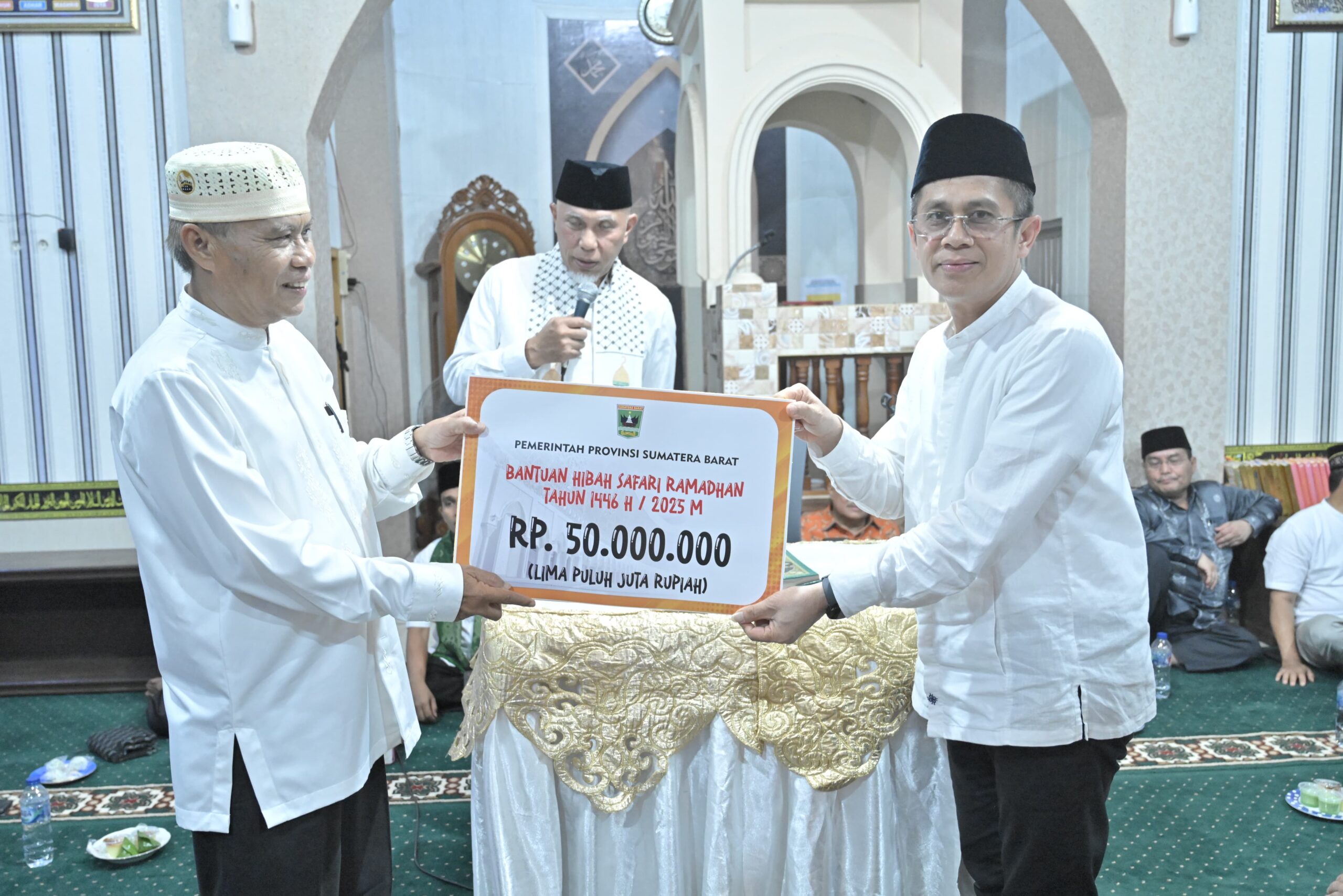 Safari Ramadhan di Agam, Gubernur Mahyeldi Ansharullah Ajak Seluruh Pihak Aktif Membina Pengamalan ABS SBK di Kalangan Generasi Muda
