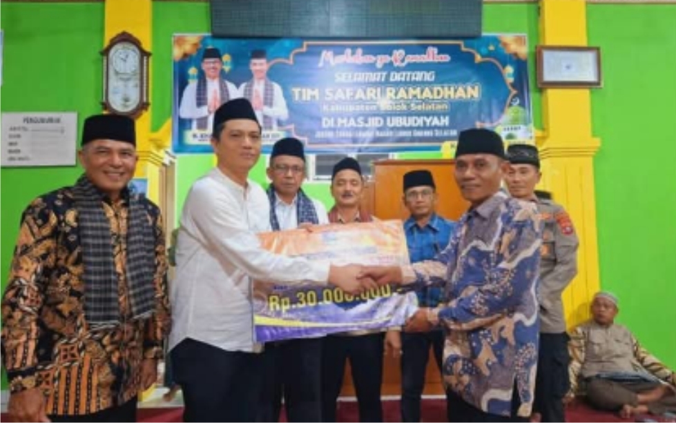 Safari Ramadhan di Sungai Lambai, Kejari Solok Selatan Sampaikan Peran Kejaksaan