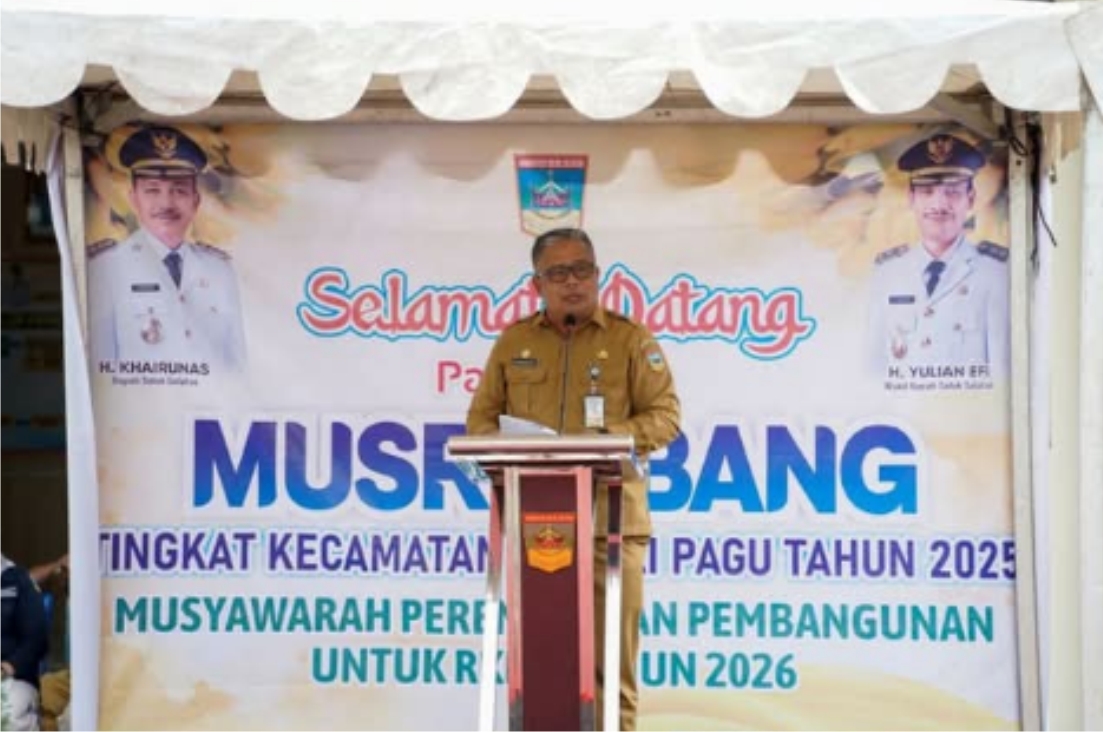 Sekda Solok Selatan Syamsurizaldi: Tidak Boleh Kurang Semangat Membangun Daerah