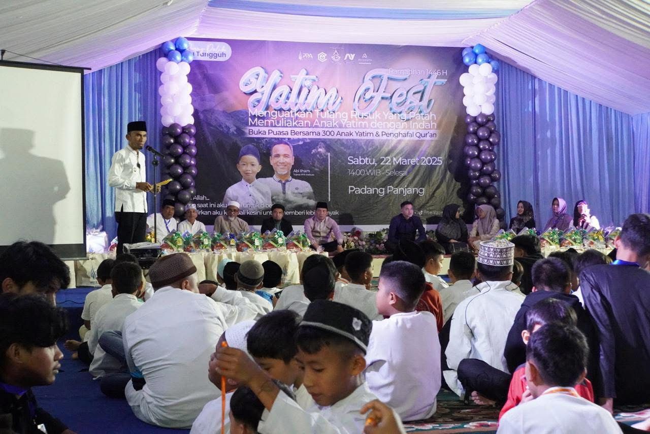 Wawako Allex Saputra Buka Komunitas PPA LC Gelar Yatim Fest V