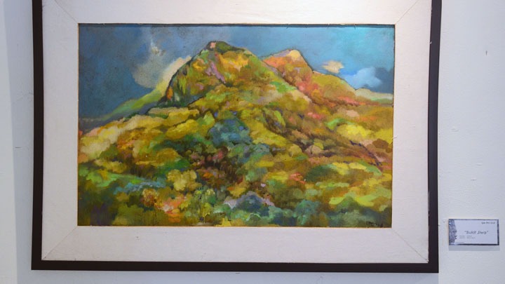 Lukisan Ipe Makruf, Bukit Jiwa 54,3 cm X 43,5 cm