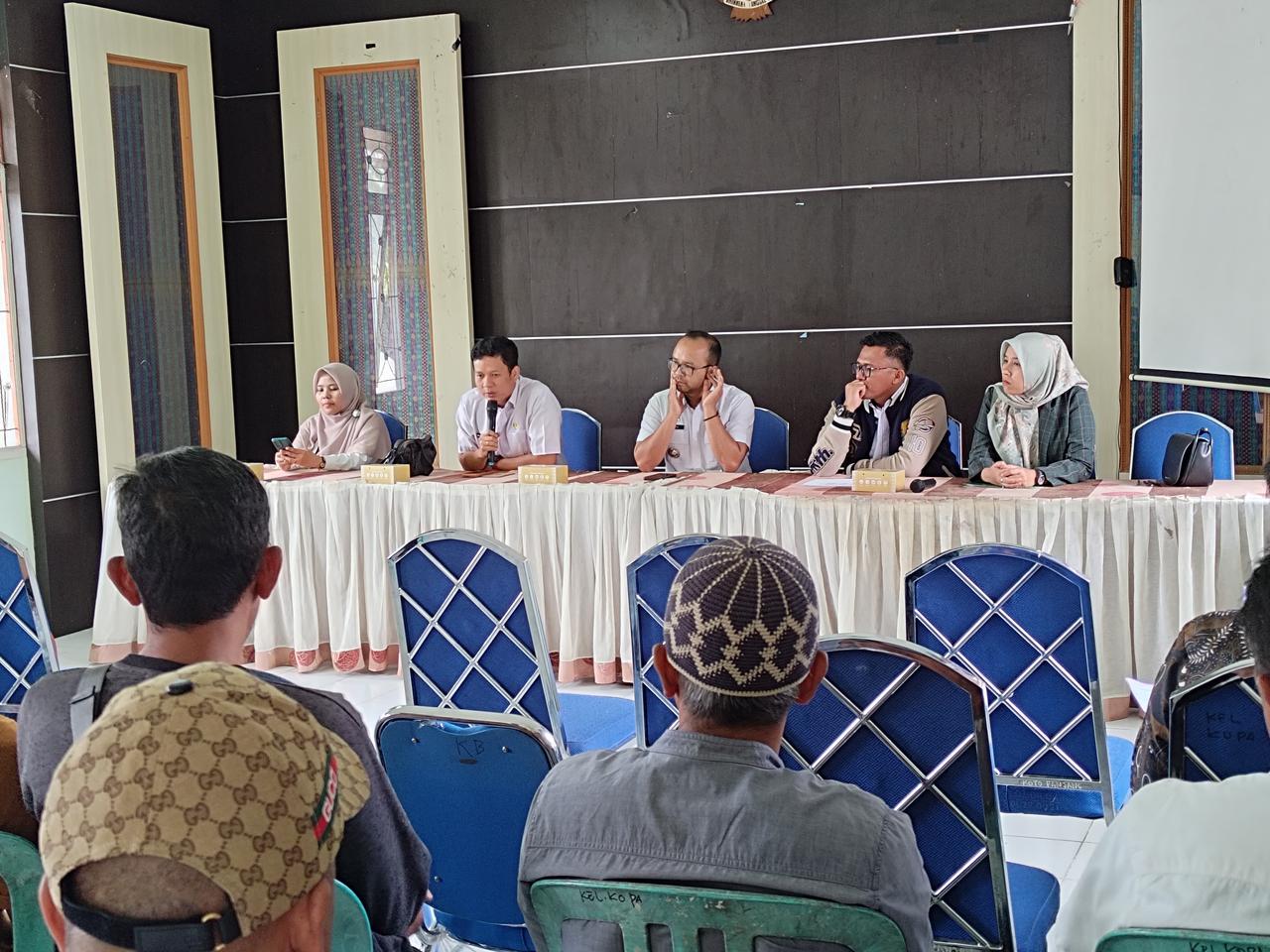 Program Unggulan Jaminan Sosial Pekerja Rentan, DPMPTSP Padang Panjang Lakukan Verifikasi Lapangan