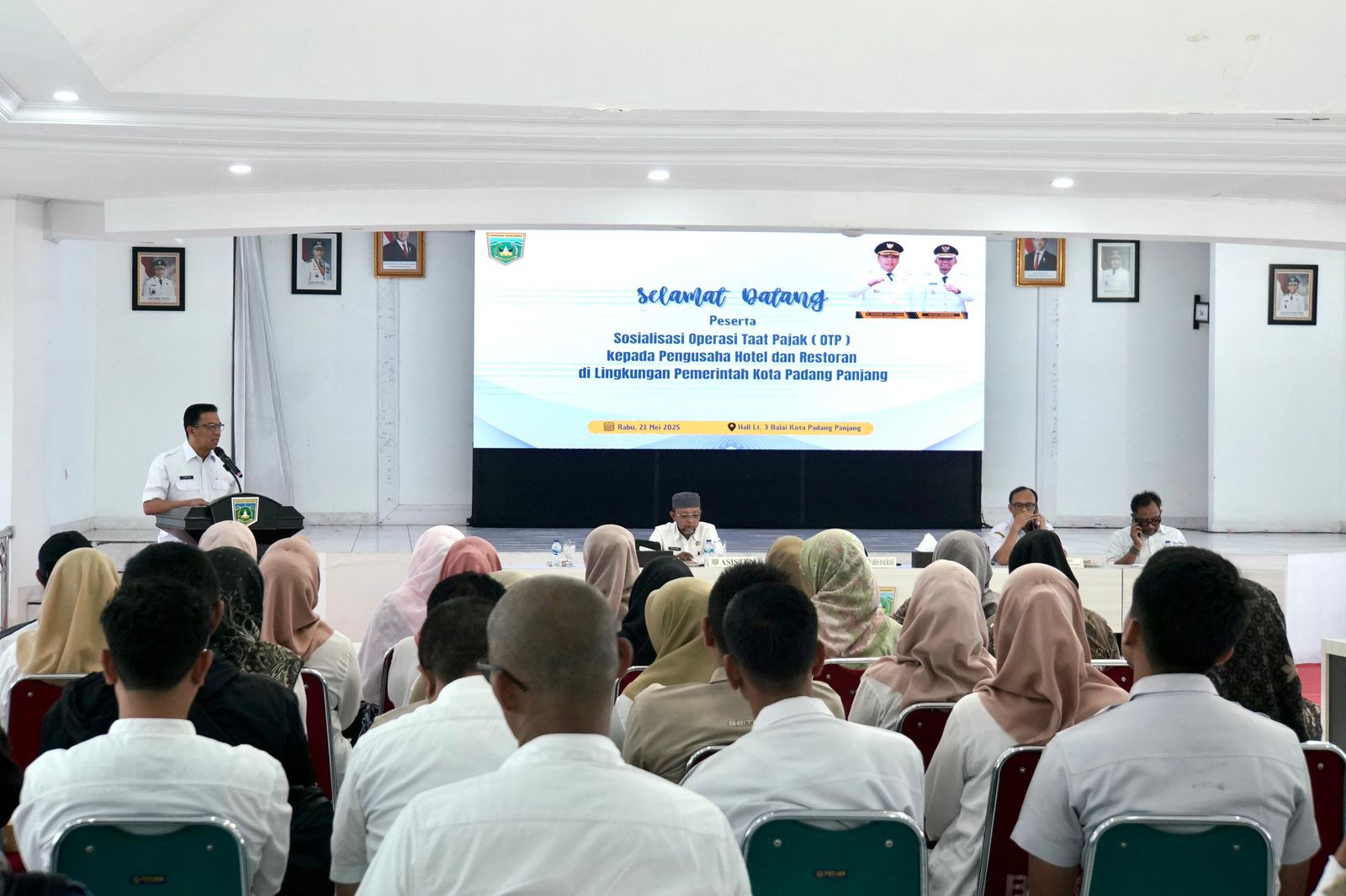 Bangun Kemandirian Fiskal Daerah, Pemko Padang Panjang Sosialisasikan Program Operasi Taat Pajak