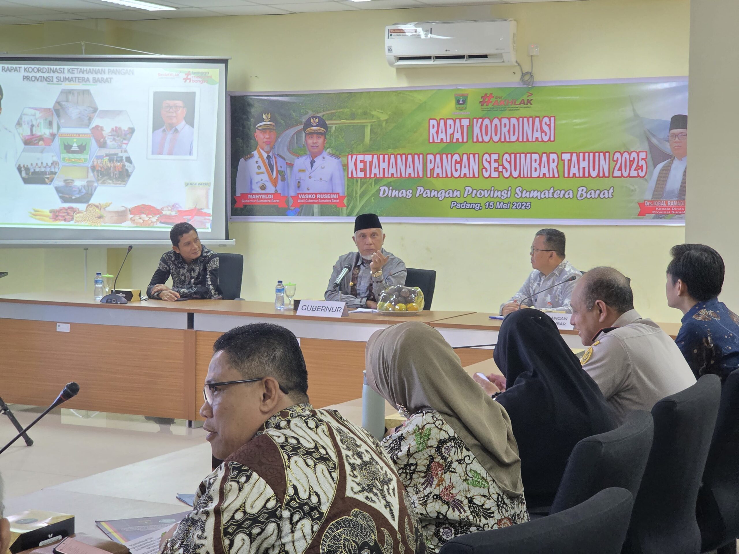 Gubernur Mahyeldi Ansharullah: Ketahanan Pangan Butuh Aksi Nyata, Bukan Sekadar Wacana
