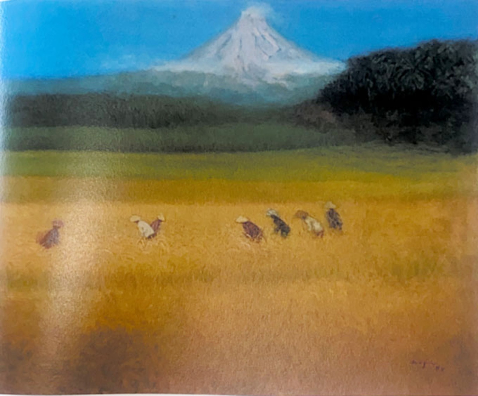 Memanen, 96x113 cm, 1994