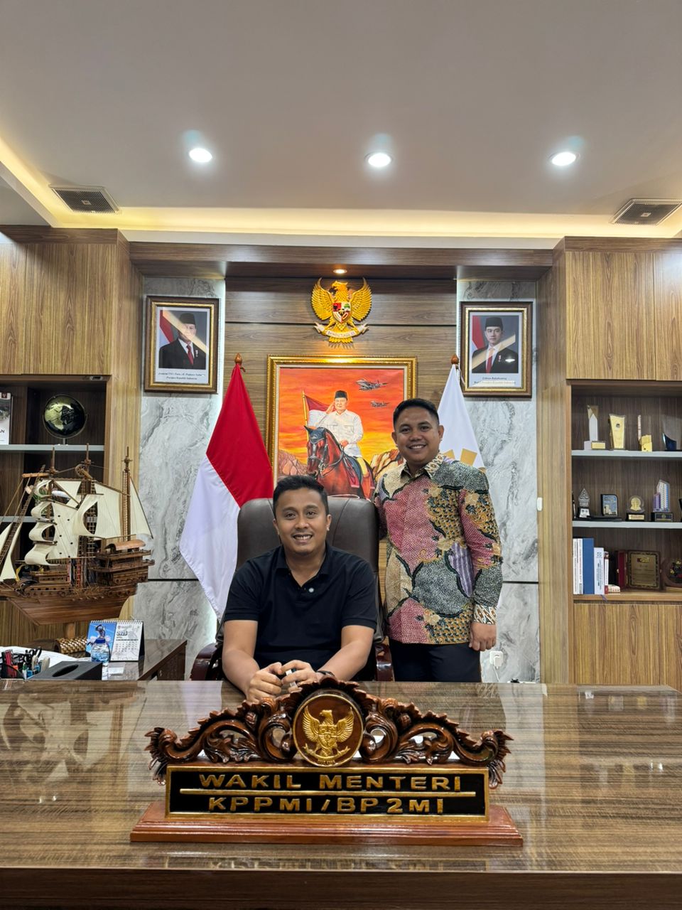 Wagub Sumbar Vasko Ruseimy dan Wamen BP2MI Dzulfikar Ahmad Tawalla Sepakat Tingkatkan Perlindungan Pekerja Migran Indonesia