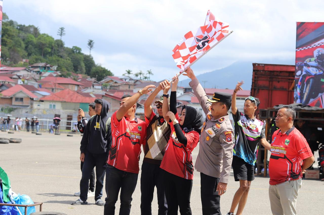 400 Pembalap, Polres Padang Panjang Gandeng IMI Gelar Ikosho Road Race