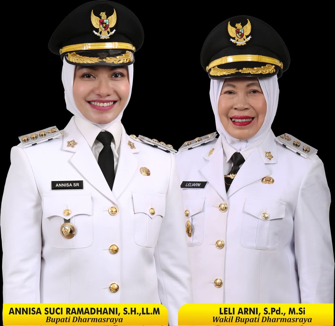 Annisa Suci Ramadhani dan Leli Arni Bupati dan Wakil Bupati Dharmasraya 2025-2030
