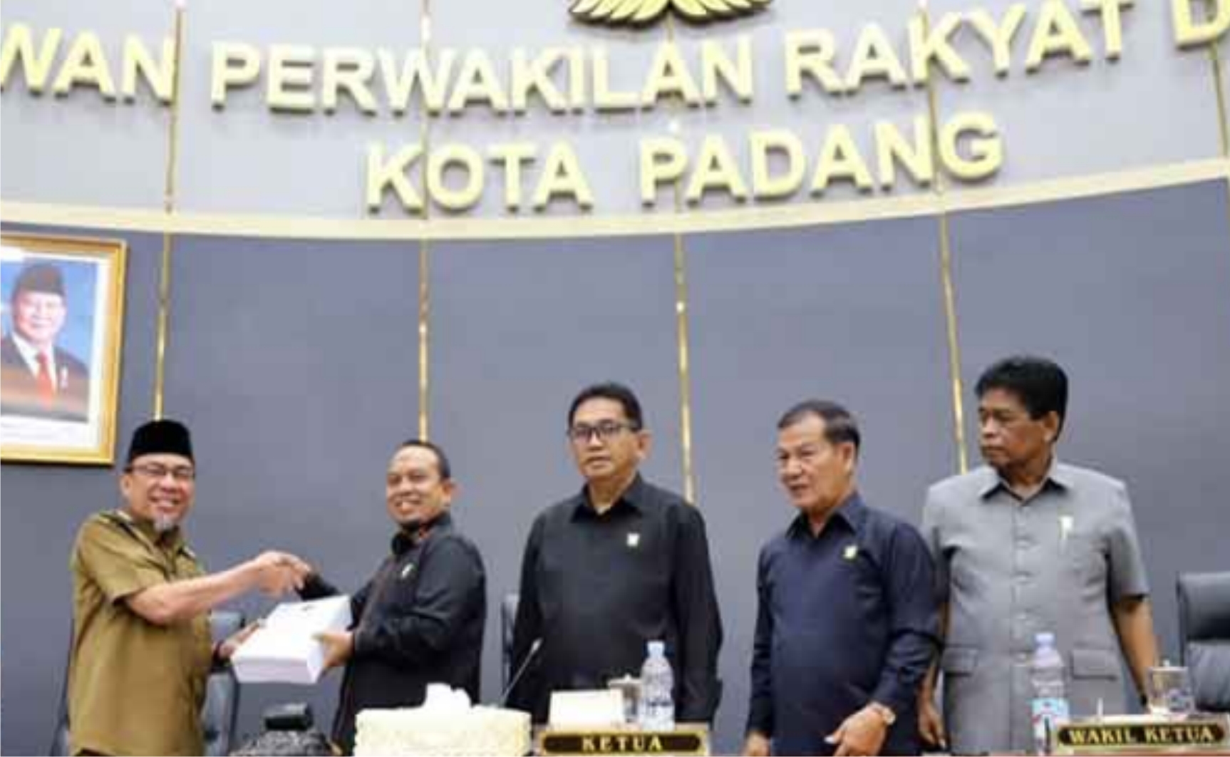 DPRD Kota Padang Gelar Rapat Paripurna Pemerintah Kota Sampaikan P-KUA dan P-PPAS