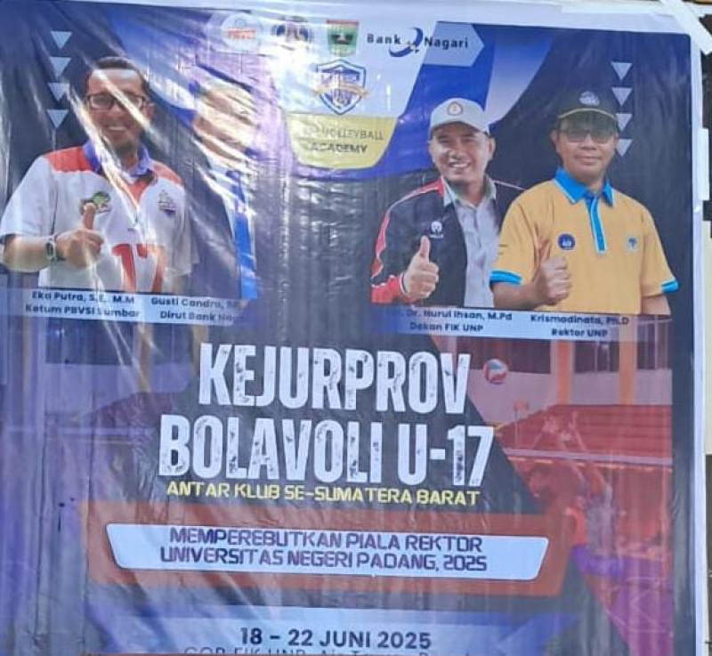 Rektor Cup Bola Voli Antar Klub se-Sumatera Barat Tahun 2025