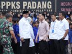 Mahyeldi Ansharullah dan Vasko Ruseimy Dampingi Wakil Presiden Republik Indonesia Gibran Rakabuming Raka Tinjau Sekolah Rakyat di Padang