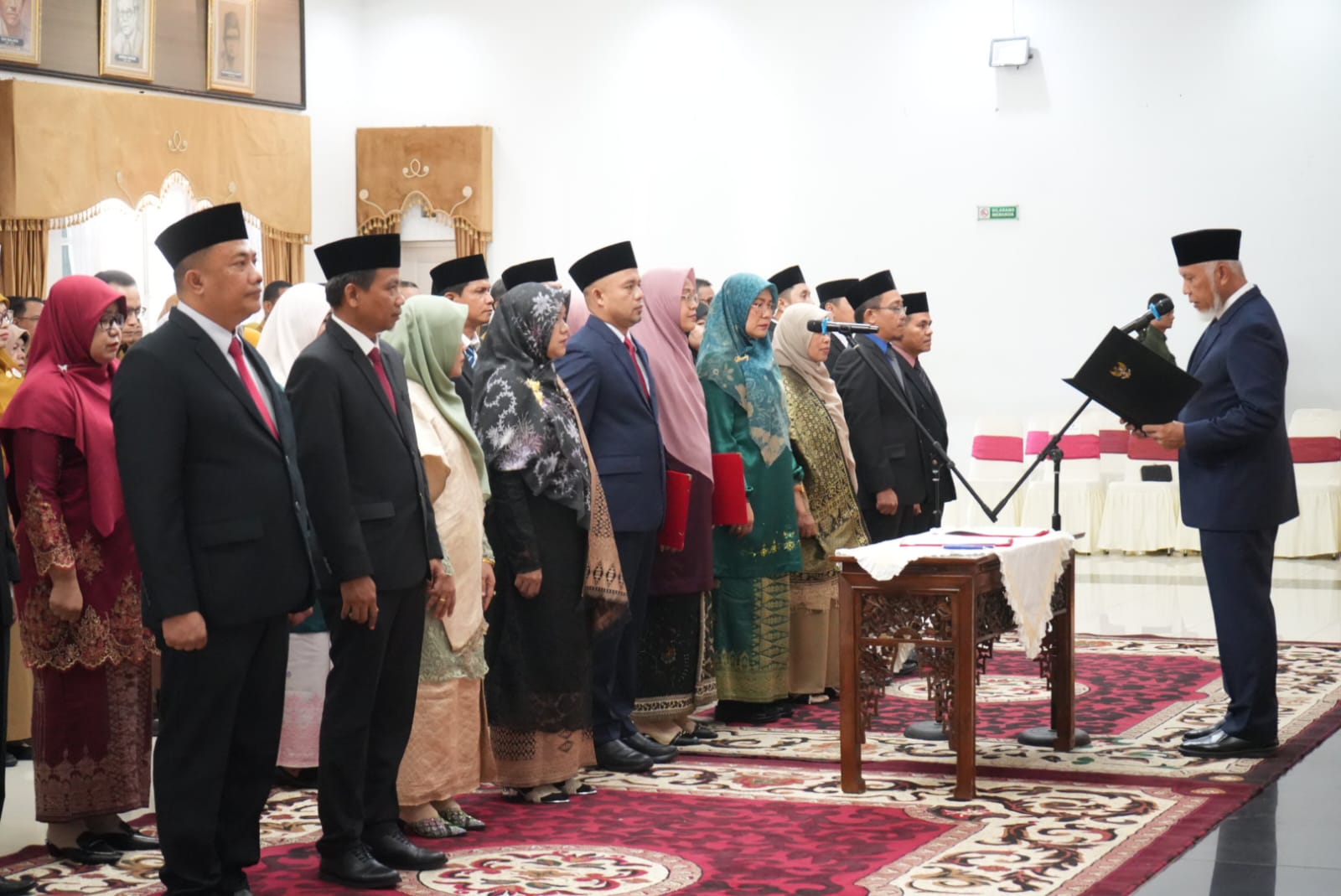 Pelantikan 25 Pejabat Manajerial, Gubernur Mahyeldi Ansharullah Tegaskan Komitmen Pelayanan Publik