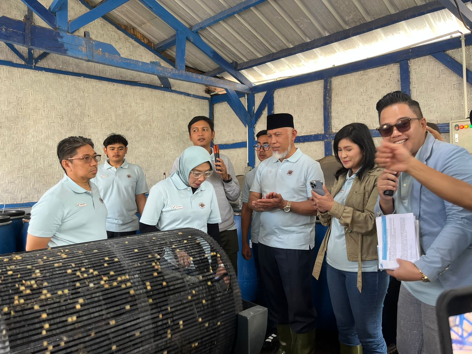 Tinjau Inovasi Pengolahan Kopi Kamojang, Gubernur Mahyeldi Ansharullah Dorong Pertamina Geothermal Energy Kembangkan Hal Serupa di Sumatera Barat