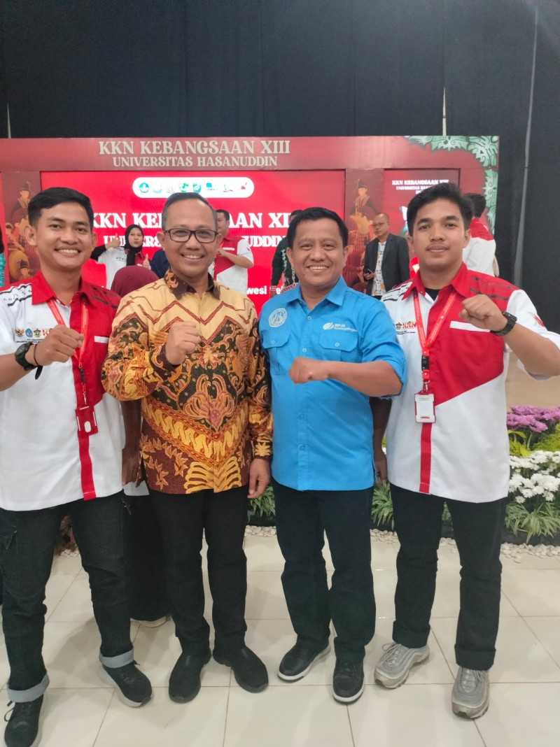 Universitas Negeri Padang Kirim Dua Mahasiswa Delegasi KKN Kebangsaan XIII di Universitas Hasanuddin Makassar