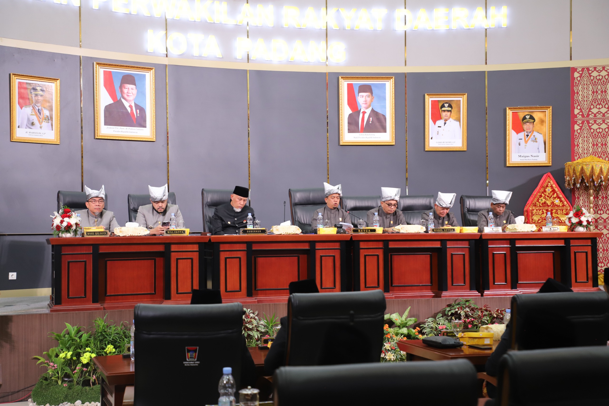 DPRD Kota Padang Gelar Rapat Paripurna Istimewa Hari Jadi Kota ke-356