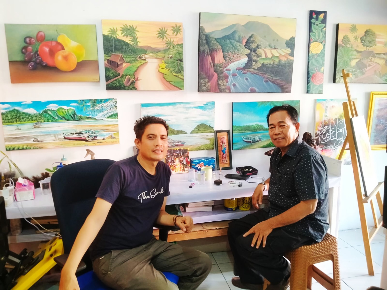 Galery Seni “ZarWaGaleri” Berisikan Karya Karya Seni Rupa dan Kerajinan Terbaik Bakal Hadir di Kota Padang