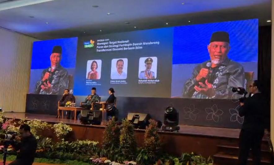 Gubernur Mahyeldi Ansharullah Paparkan Keberhasilan Perhutanan Sosial Sumbar di Forum Iklim Bali