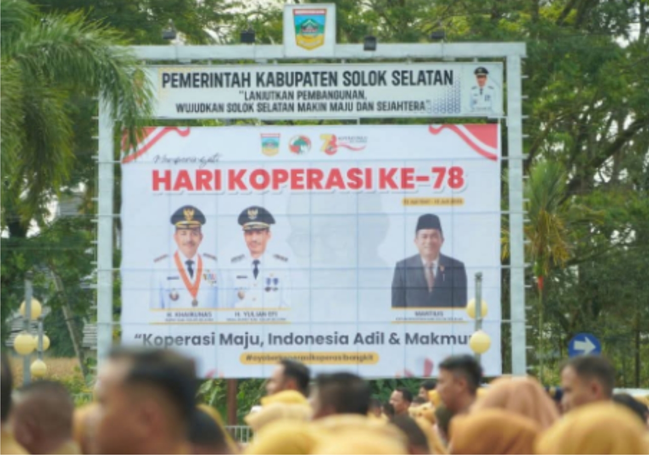 Yulian Efi Bacakan Pidato Menteri Koperasi : Pemerataan Ekonomi dan Pemberantasan Kemiskinan Melalui Koperasi Desa Merah Putih