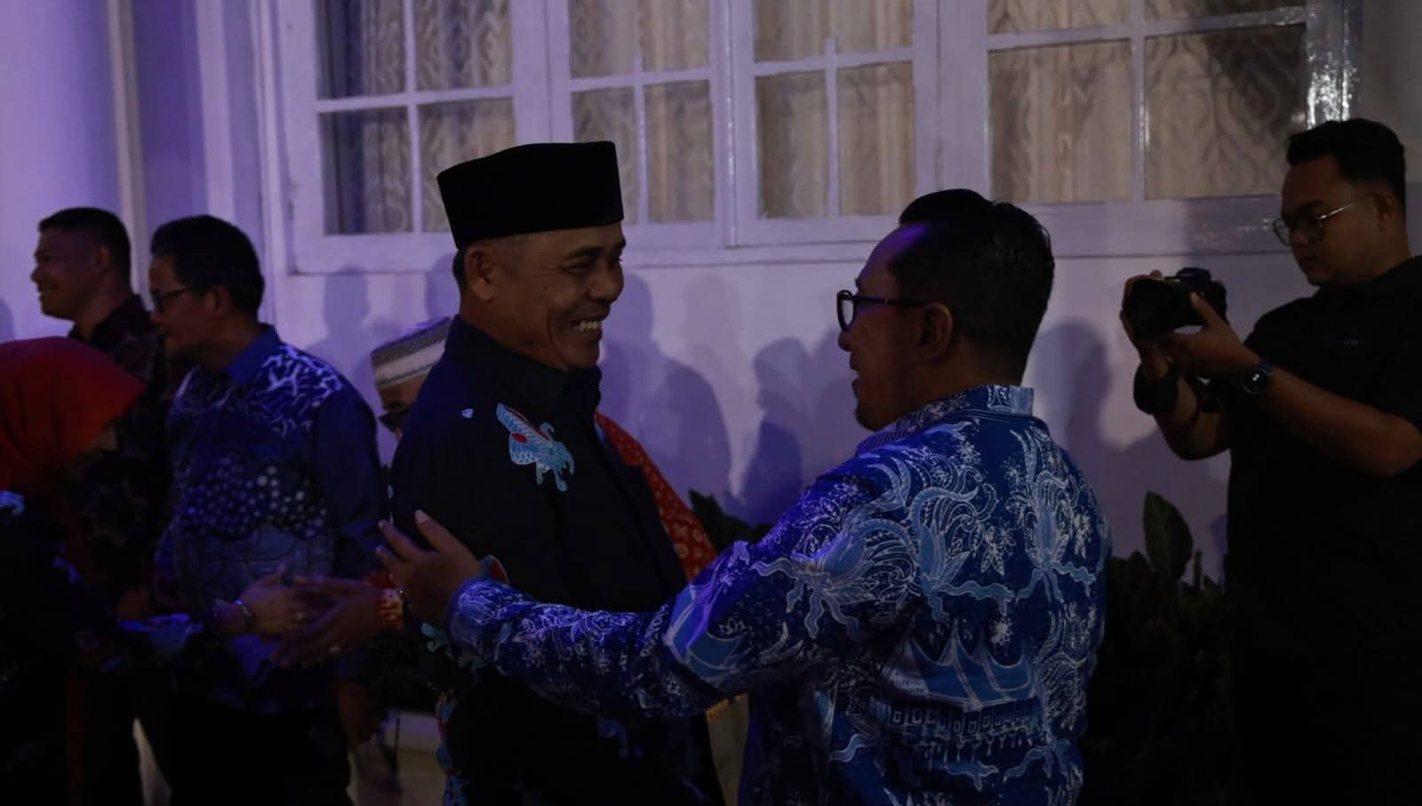 Bupati Tanah Datar Eka Putra Terima Rombongan Bupati Kabupaten Indragiri Hilir