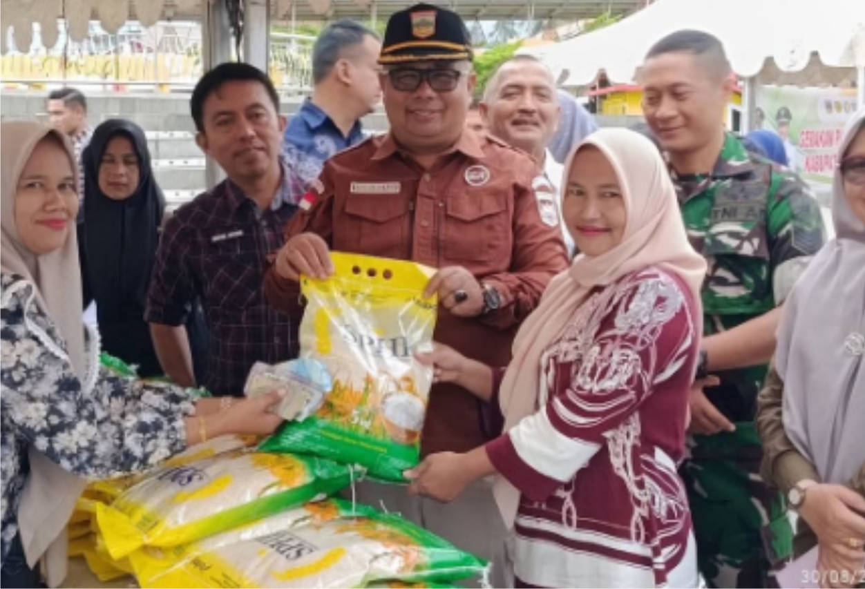 Gerakan Pangan Murah di Solok Selatan, Datangi Kantor Camat Terdekat