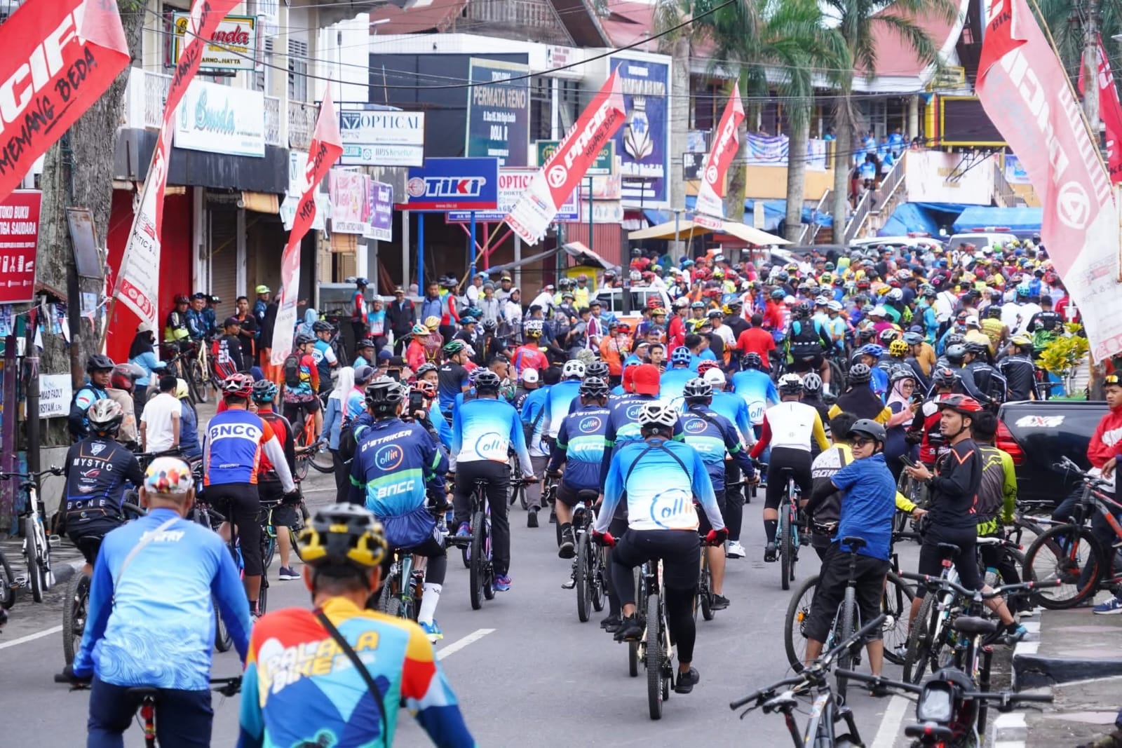 Gowes Bareng Luhak Nan Tuo IV Tahun 2025 Diikuti Tiga Provinsi