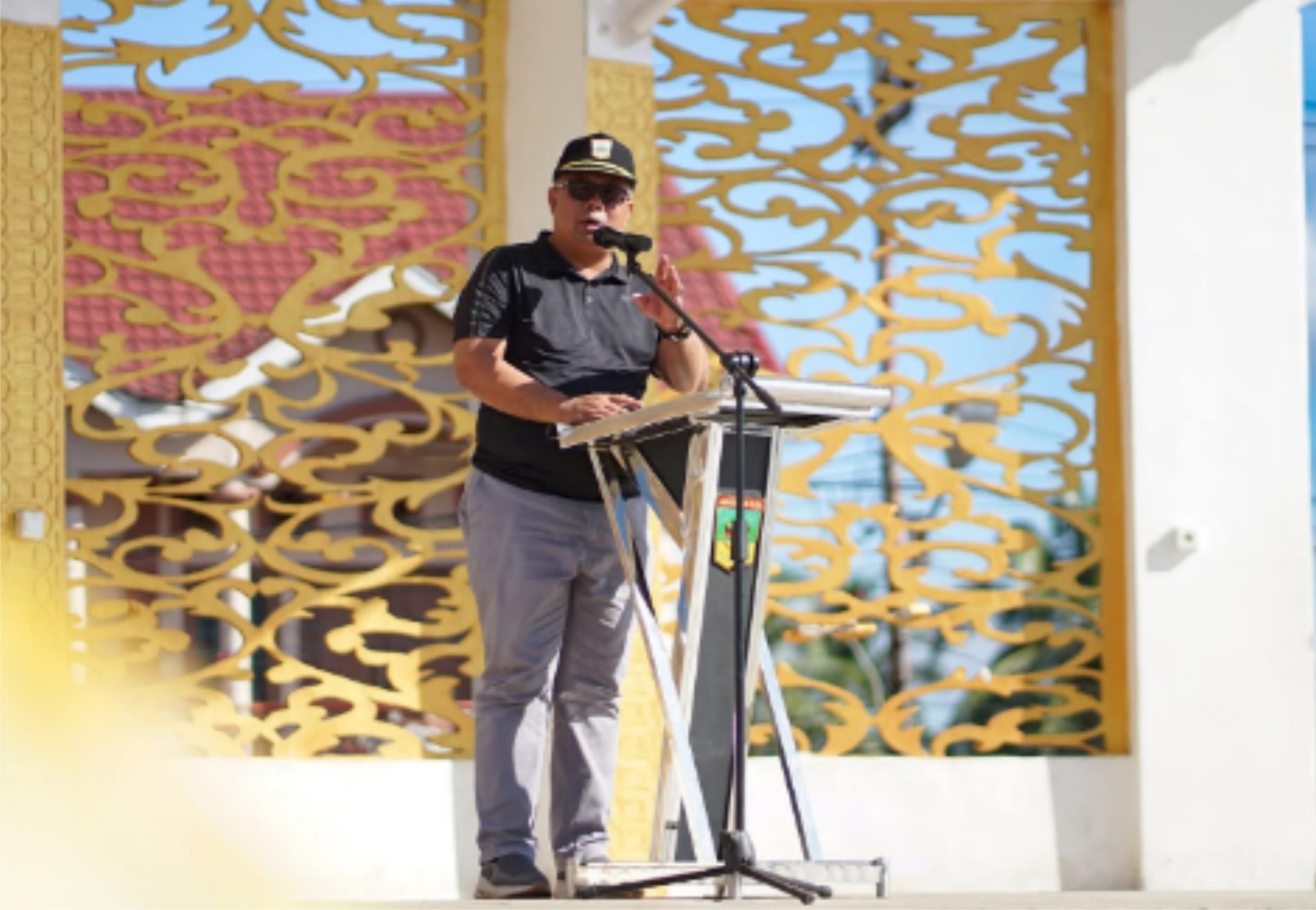 Sekda Solok Selatan Syamsurizaldi Sampaikan Informasi Pemerintah di CFD