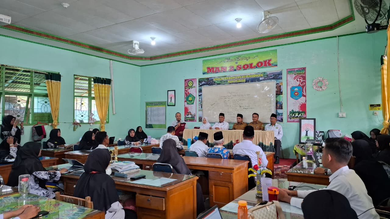 Wabup Candra Kunjungi MAN 2 Solok, Perkuat Sinergi Pemerintah dan Madrasah