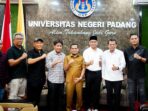 Wakil Bupati Candra Sambangi UNP Serius Majukan Olahraga dan Pendidikan