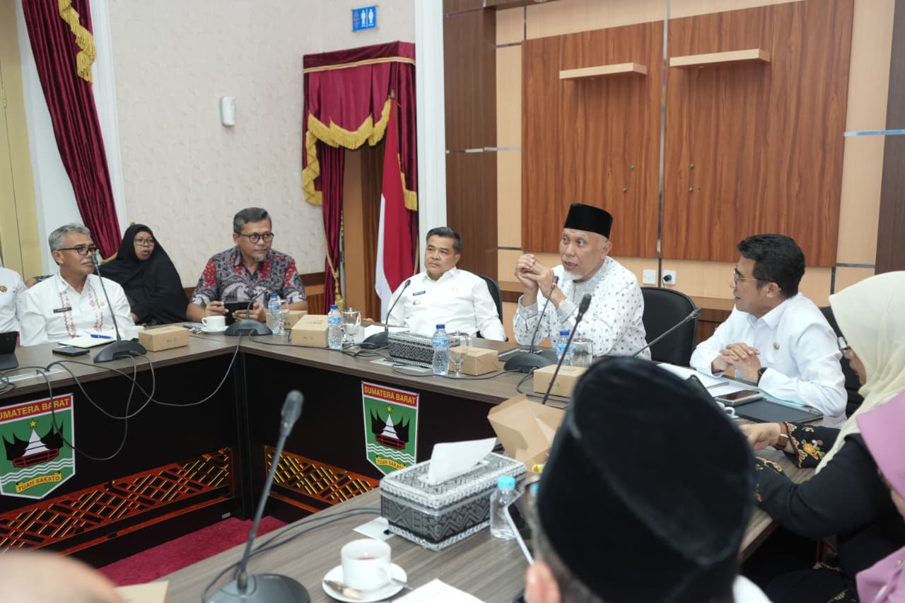 Gubernur Mahyeldi Ansharullah Bahas Solusi Kemacetan Padang Lua, Sepakat Lanjutkan Bypass Bukittinggi–Koto Baru