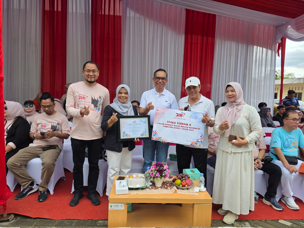 Pemerintah Kabupaten Solok Raih Penghargaan TPKAD Terbaik ke Dua di Sumatera Barat