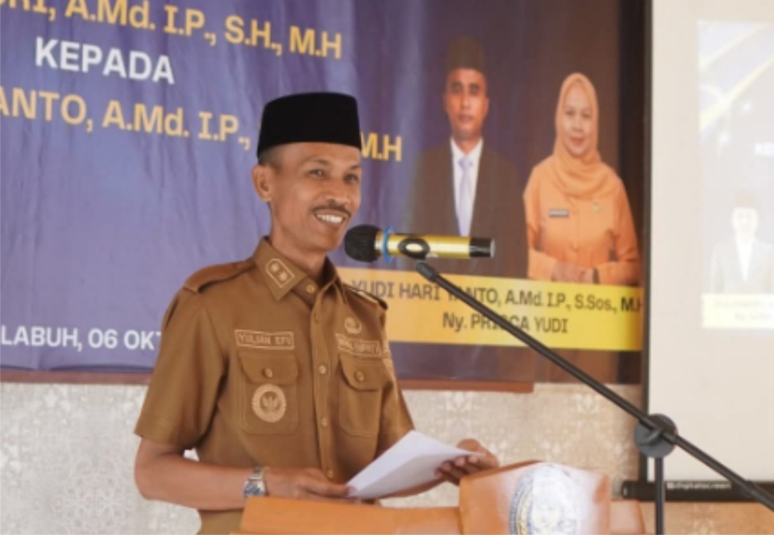 Wabup Solok Selatan Yulian Efi Apresiasi Ka. Rutan Muara Labuh dan Sambut yang Baru