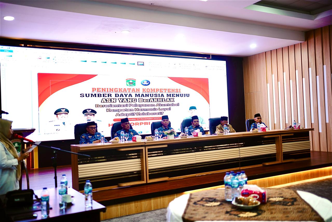HUT Korpri ke-54, Pemerintah Kabupaten Solok Laksanakan Seminar Peningkatan SDM, Menuju ASN yang berAKHLAK