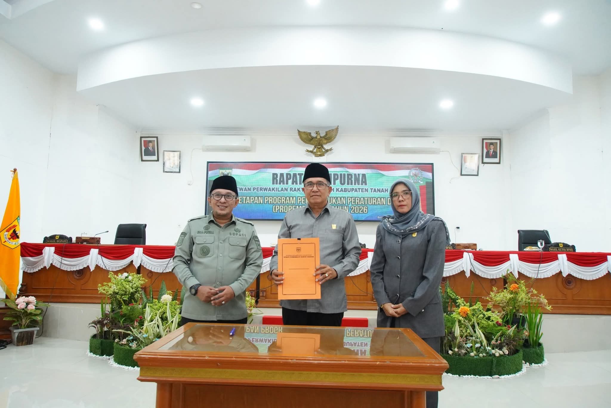 Propemperda Kabupaten Tanah Datar Tahun 2026 Disetujui