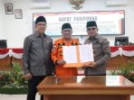 Ranperda APBD Tanah Datar Tahun 2026 Disetujui jadi Peraturan Daerah