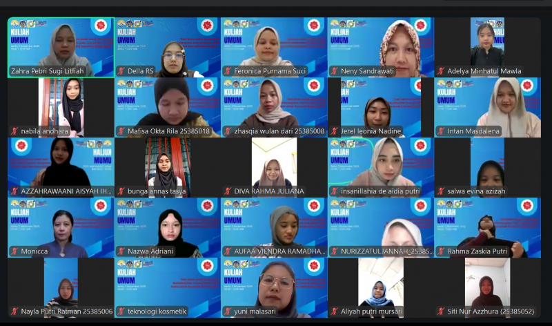 Universitas Negeri Padang Teknologi Kosmetik dan PT. Vitapharm Dukung SDGs melalui Kuliah Umum tentang Inovasi Bahan Aktif Alami