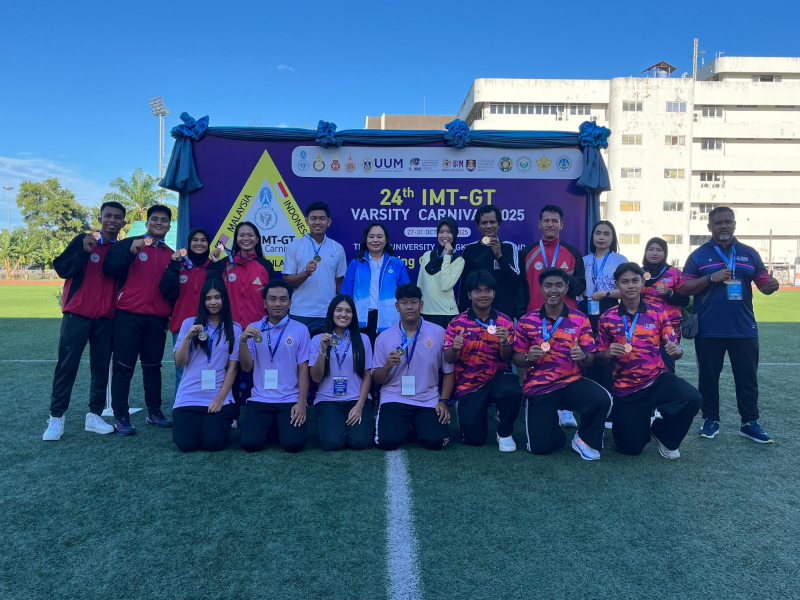 Universitas Negeri Padang Tim Tenis Lapangan Raih Medali Emas di IMT-GT Varsity Carnival ke-24 di Thailand