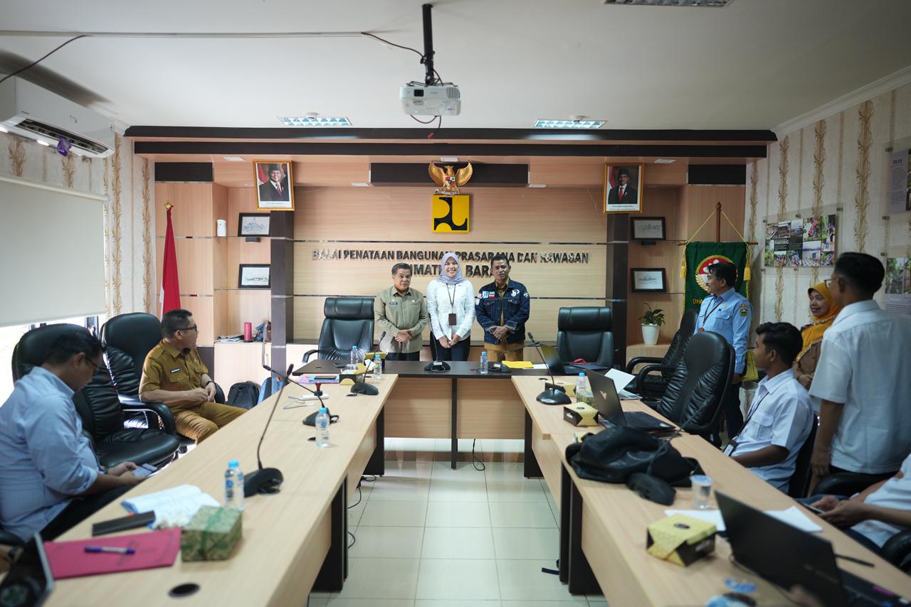 Bupati Solok Jon Firman Pandu Jalin Koordinasi dengan Balai Penataan Bangunan Prasarana dan Kawasan Sumbar